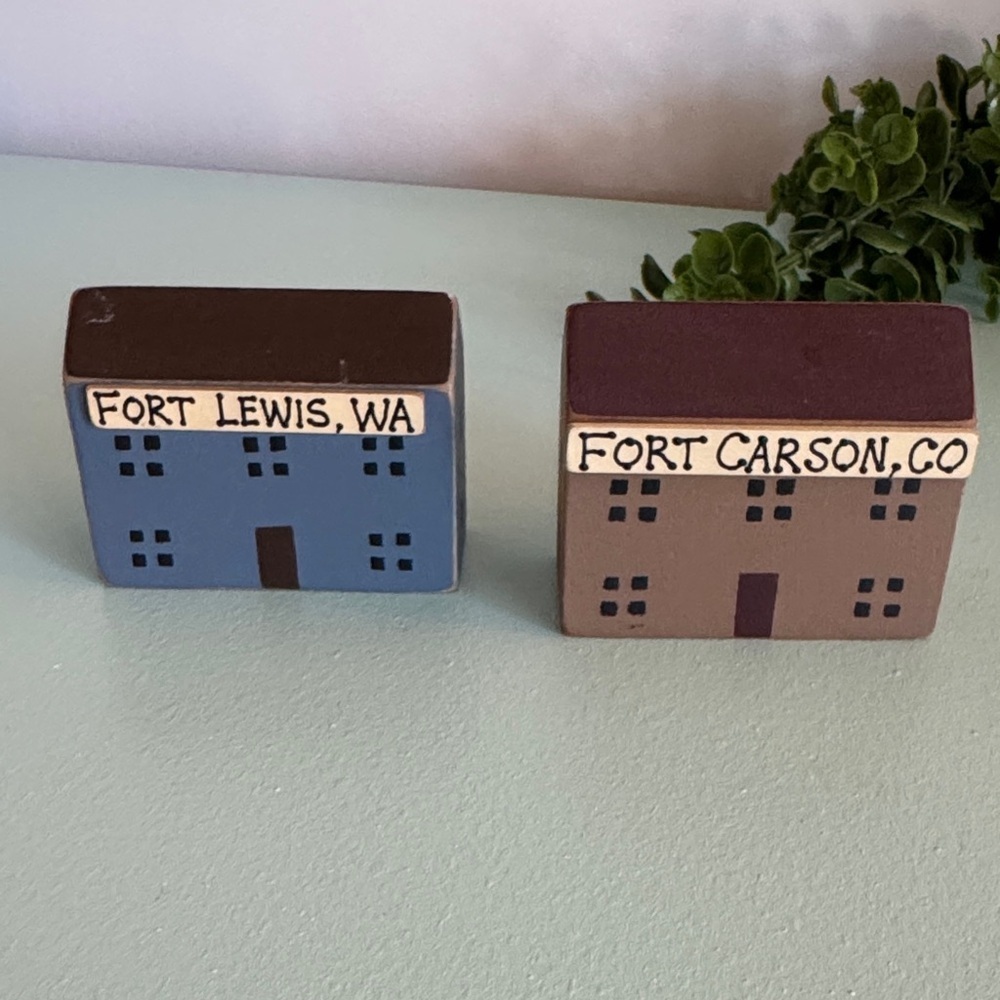 Fort Lewis and Fort Carson Decorative Blocks